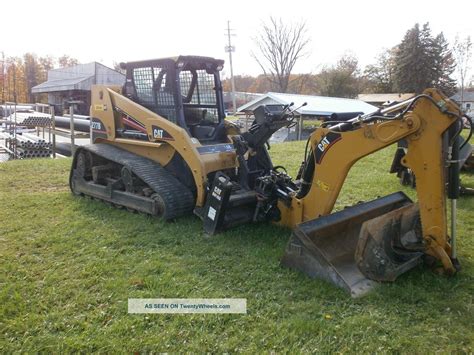 2006 Caterpillar 277b Cat Track Skid Steer Loader Backhoe Attachment