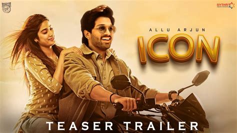 Allu Arjun New Movie 2023 | Allu Arjun ICON Movie Official Trailer 2023 ...