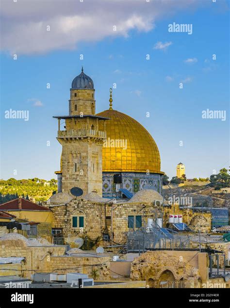 Temple mount jerusalem aerial view hi-res stock photography and images ...