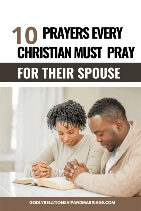 10 Prayers to Pray for your Spouse