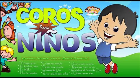 Coros para niños #1 - Canciones de Escuela Dominical | Colección 2019 ...