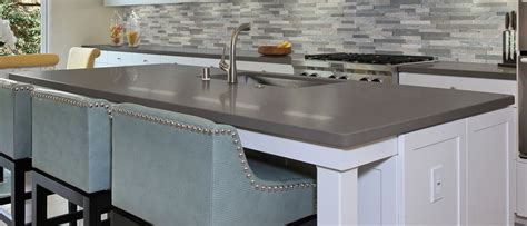 Iced Gray Quartz Countertop - Kitchen Cabinets & Tiles, NJ | Art of ...