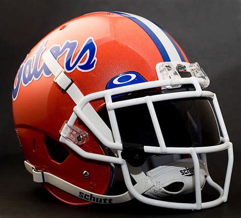 *CUSTOM* FLORIDA GATORS NCAA Schutt XP GAMEDAY Replica Football Helmet ...