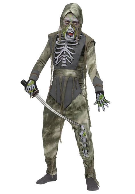 Child Zombie Ninja Costume - Halloween Costume Ideas 2023