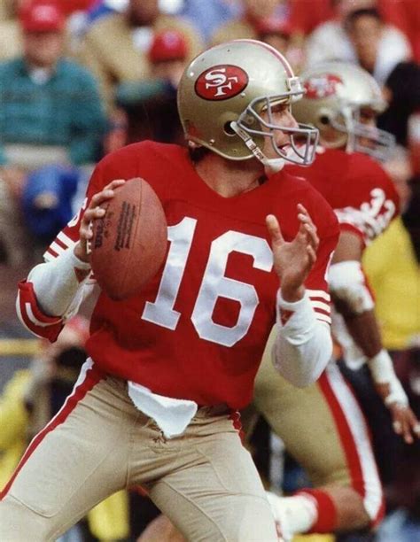 Joe Montana San Francisco 49ers | Nfl 49ers, 49ers players, Football