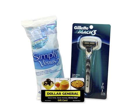 Giveaway: Dollar General Gift Card and Razor Prize Package - Becentsable