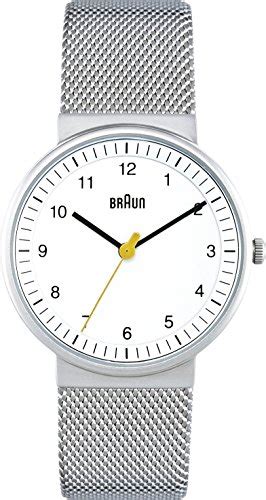 Braun Women's Three Hand Movement Quartz Watch with White Dial and ...