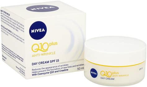 Amazon.com: Nivea Q10 Plus Spf 15 Anti-Wrinkle Face Day Cream, 50 Ml ...