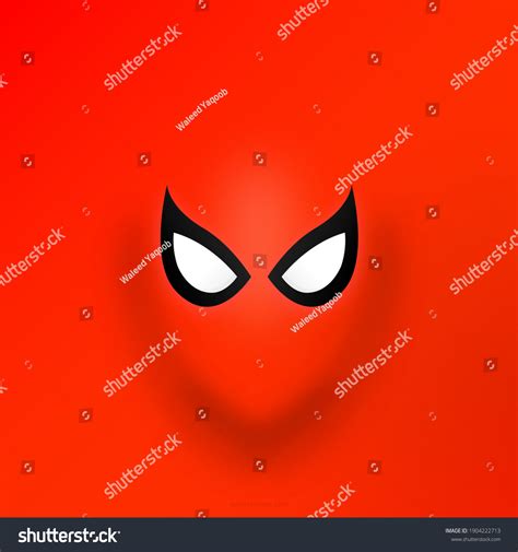 Spiderman Face Mask Illustration Stock Picture Stock Illustration ...