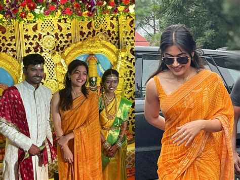 Rashmika Mandanna attends her assistant’s wedding | Telugu Cinema