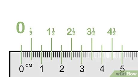 Inch And Metric Rulers Centimeters And Inches Measuring Scale Cm ...