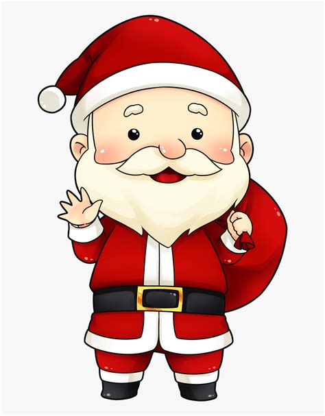 Cute Secret Santa Clipart - Cute Santa Claus Printable , Free ...