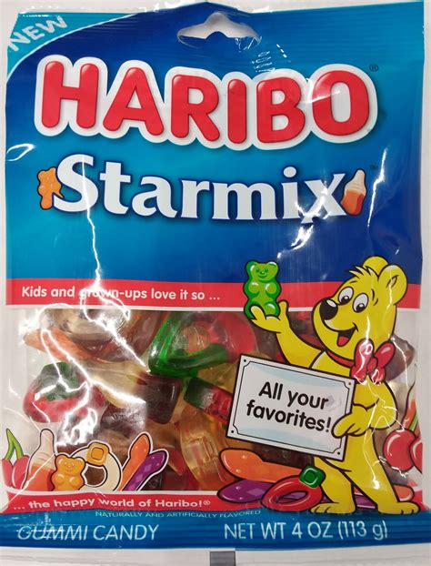 Haribo Starmix Gummy Candy Bag, 4 Oz - Walmart.com - Walmart.com