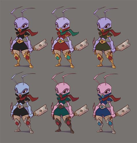 Tiny Rage - Character design for game on Behance