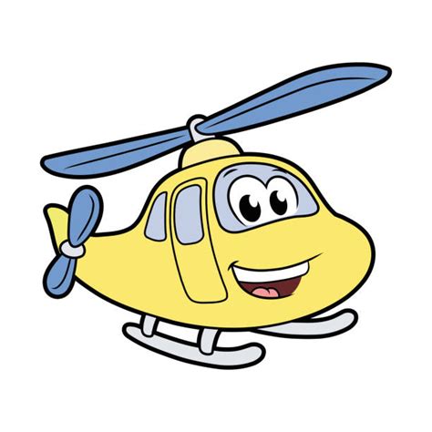 Helicopter Icon Cartoon Illustrations, Royalty-Free Vector Graphics ...