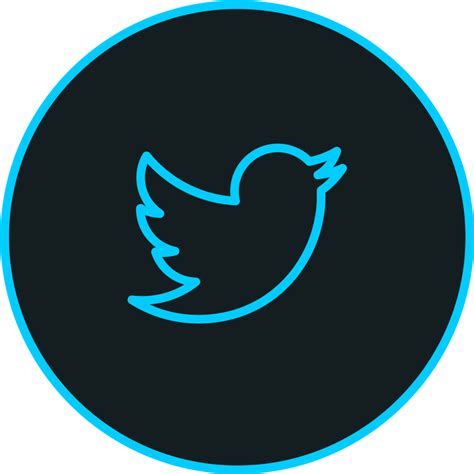 Download 1024 × 1024 In Twitter Bird - Twitter Icon Png Circle - Full ...