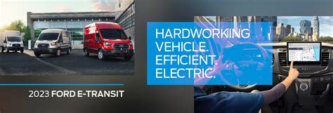 The 2023 Ford E-Transit: a highly configurable electric van