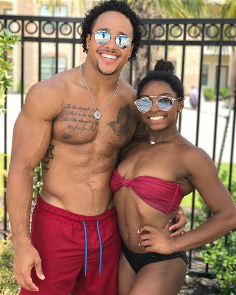 Big Brother Global: Simone Biles posts new photo with boyfriend Stacey ...