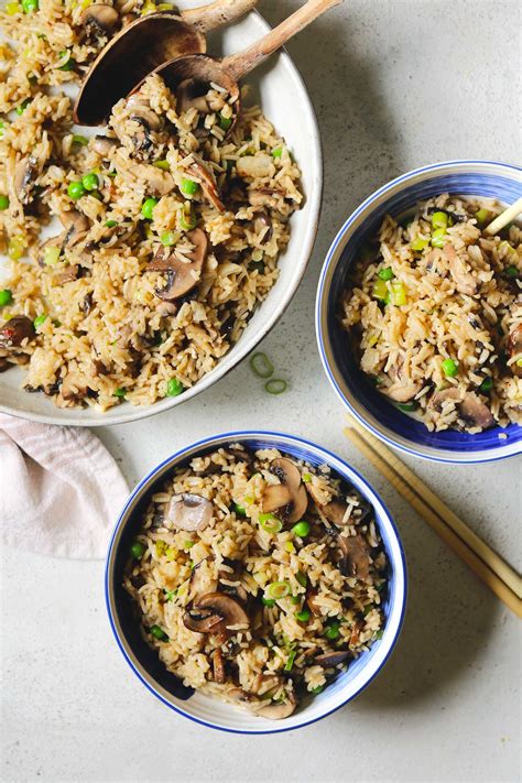 Mushroom Fried Rice - The Last Food Blog