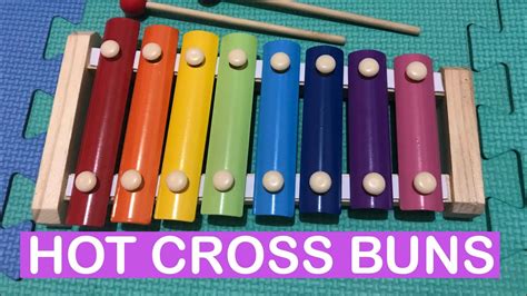 Hot Cross Buns Xylophone Tutorial - YouTube