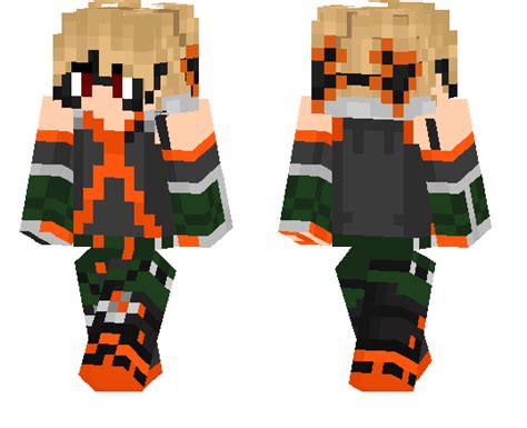 Katsuki Bakugo Skin | Minecraft PE Skins