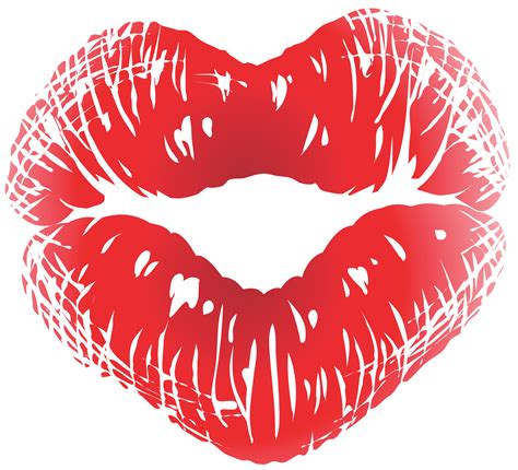 Kissing Mouth Clipart - Download kissing mouth stock vectors. - Poles Png