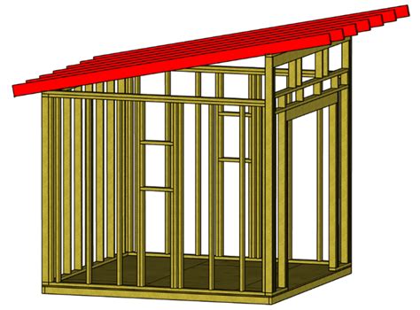 How to Build a Lean To Shed Roof (Lean to Shed Roof Installation and ...