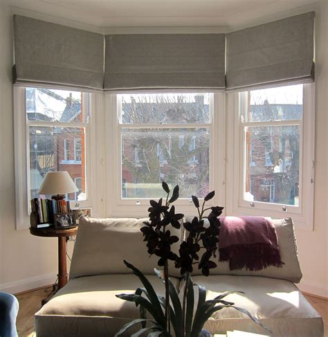 View 30 Roman Shades Bay Window Blinds And Curtains Ideas - imagesoupbox