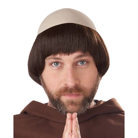 Monk Friar Wig w Bald Cap - Cappel's