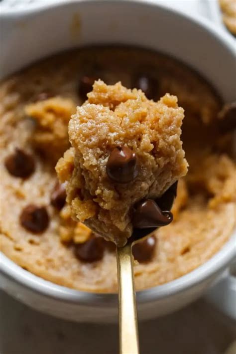 Peanut Butter Mug Cake - Microwave Meal Prep