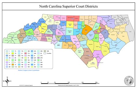 Judicial Districts Maps | North Carolina Judicial Branch