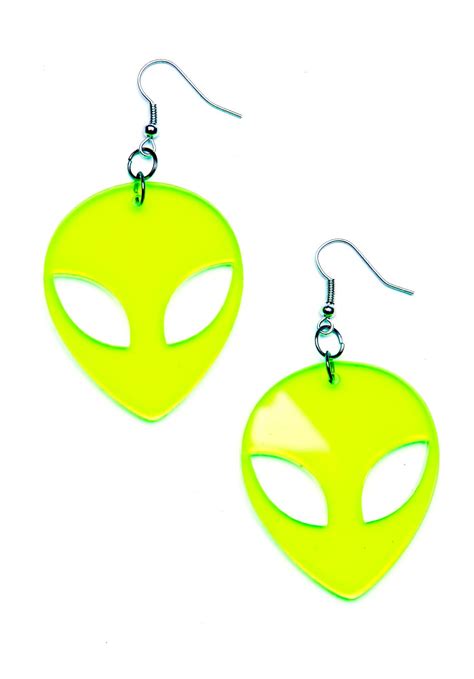 Alien Baby Earrings | Baby earrings, Sweet jewelry, Nail jewelry