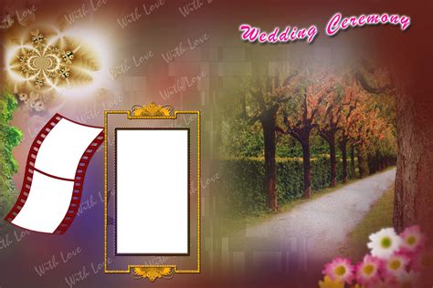 Wedding Karizma Album Background Design Psd 12x18 - StudioPk