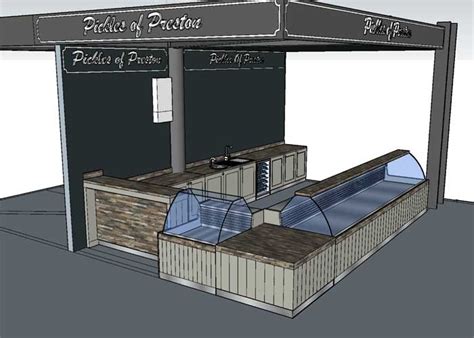 Market Stall Design and construction for a user friendly space