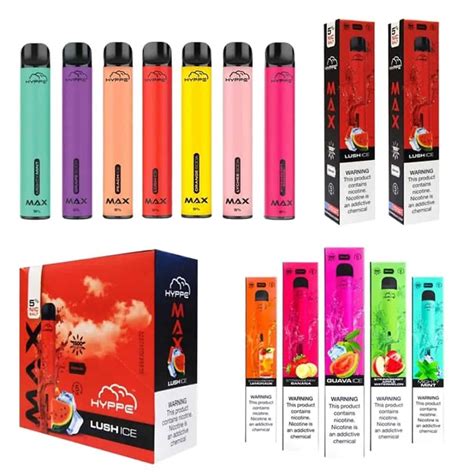 Hyppe Max OEM Supported, 1500 Puffs Disposable Vapes 5.0ml Nic-Salt ...