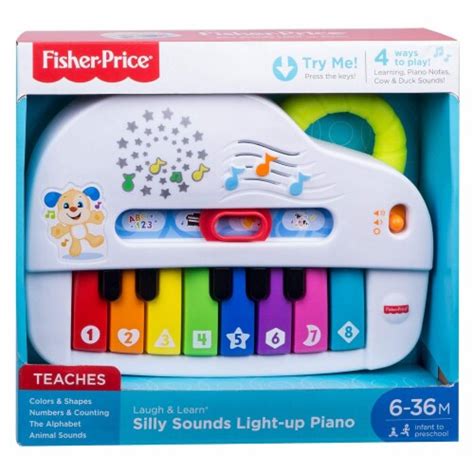 Fisher-Price® Laugh & Learn Silly Sounds Light-Up Piano, 1 ct - Harris ...