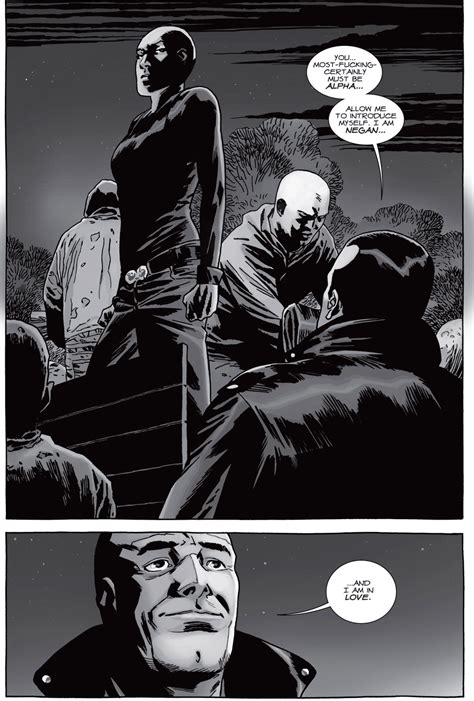 Negan Meets Alpha – Comicnewbies