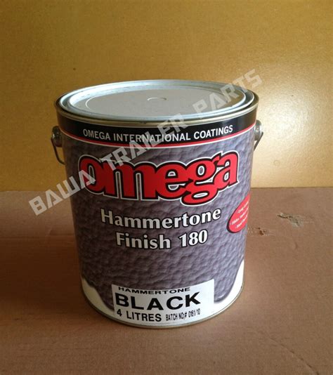 Paint Black – Hammertone Finish 4 Litre! Perfect for Trailers! Trailer ...