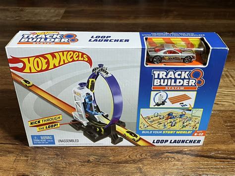 Hot Wheels Track Builder System Loop Launcher New 887961277388 | eBay