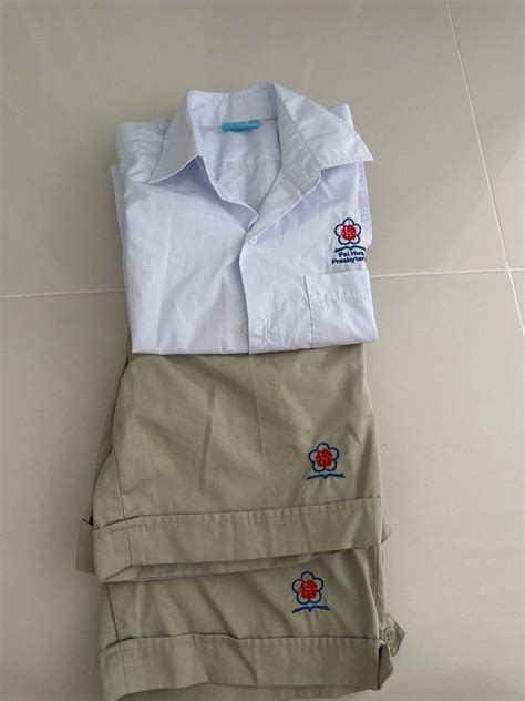 Pei hwa presbyterian primary school uniform, Babies & Kids, Babies ...