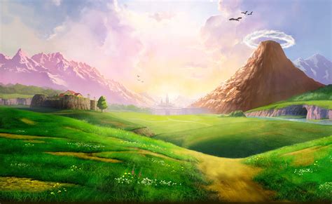 Hyrule Field Wallpaper - WallpaperSafari