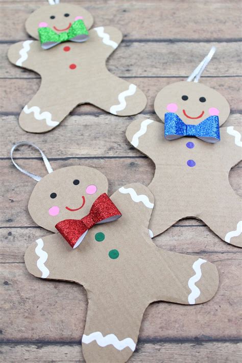 Gingerbread Man Craft for Younger Kids · The Inspiration Edit