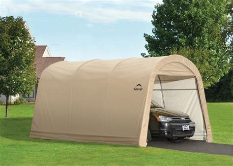 Portable Car Garage In A Box 10x15x8 - Shelter Logic Temporary Car ...