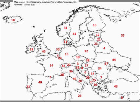 Countries In Europe Map Quiz Map Of Europe Quiz Games Global Map ...