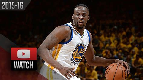 Draymond Green Full Highlights vs Trail Blazers 2016 WCSF G1 - 23 Pts ...