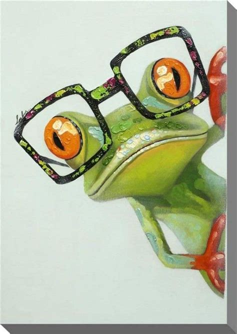 Frog poster home decor wall art print | Etsy | Whimsical paintings ...