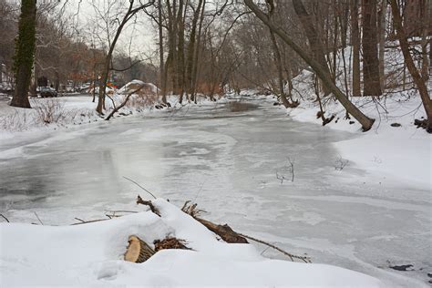 Picture Of Snow In Scarsdale, New York Along The Bronx Riv… | Flickr