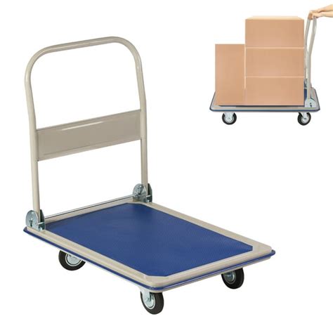 KARMAS PRODUCT Folding Platform Cart Heavy Duty Hand Truck Moving Push ...