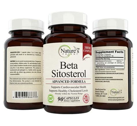 Beta Sitosterol Supplement Guide: Do Plant Sterols Have Side Effects ...