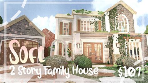 Bloxburg: Soft 2 Story Family House